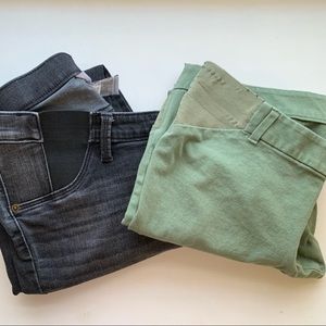 Pair of Maternity Pants (size 8)
